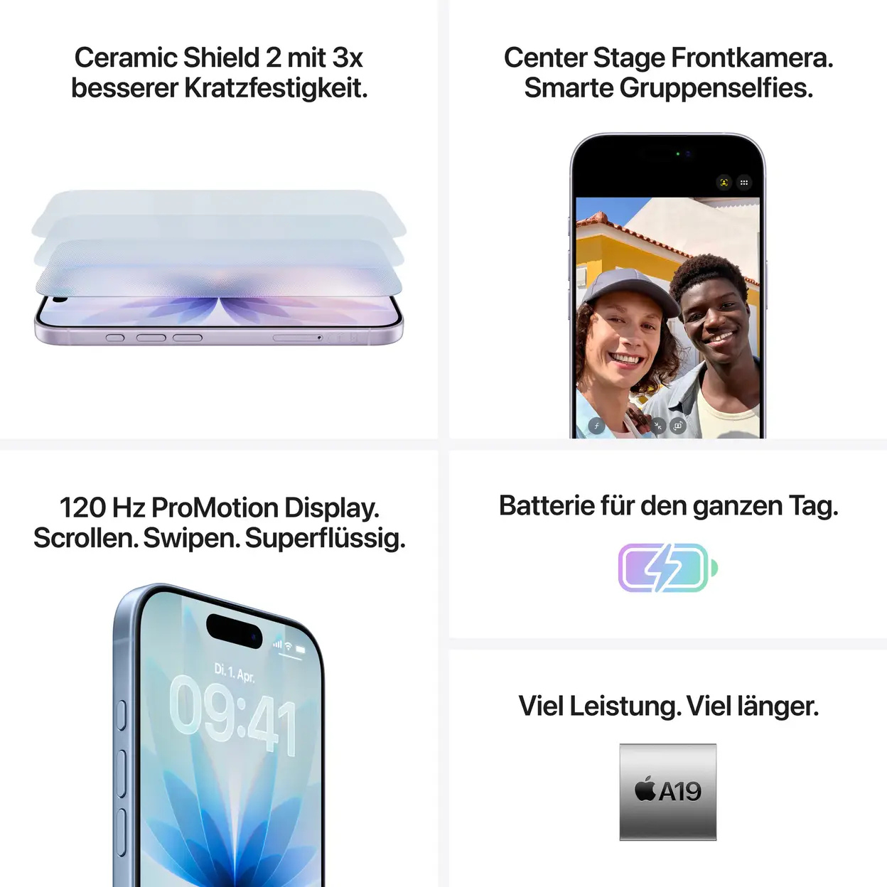 Apple iPhone 17 Schwarz — 512 GB